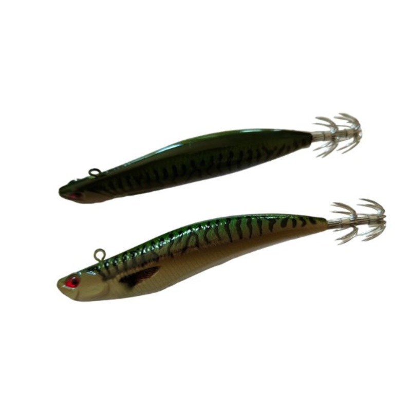 2pcs Masterpro Quanlity TIP RUN Deep water Squid jig 110mm/26g Slimy Mackrel