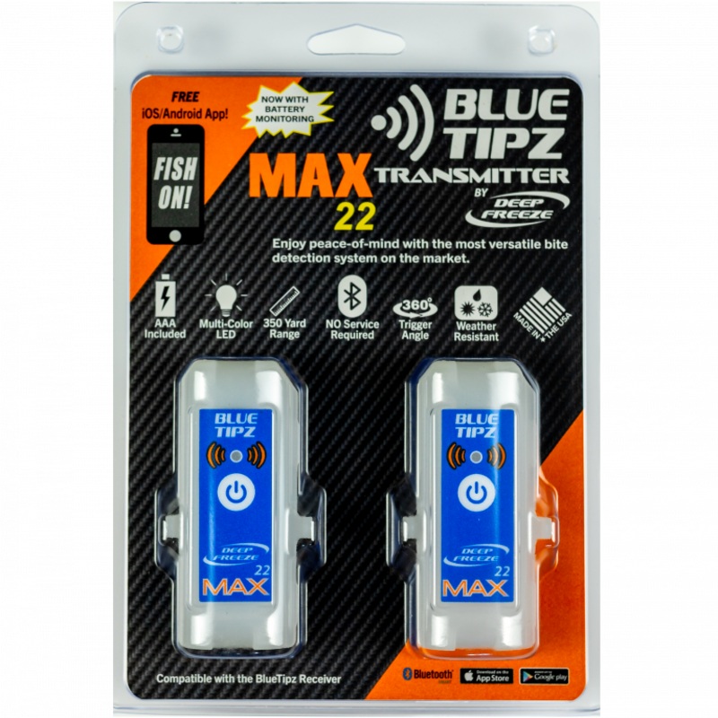Deep Freeze Blue Tipz – Transmitter (2 Pack)–Max 22 – BTT-222MAX