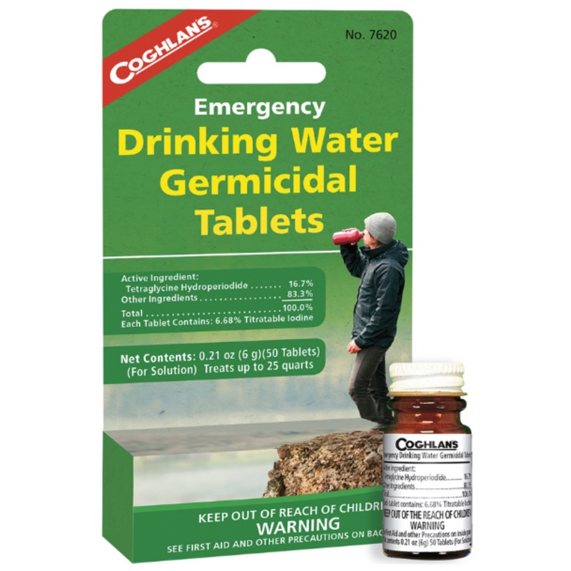 Emergency Drinking Water Tablets