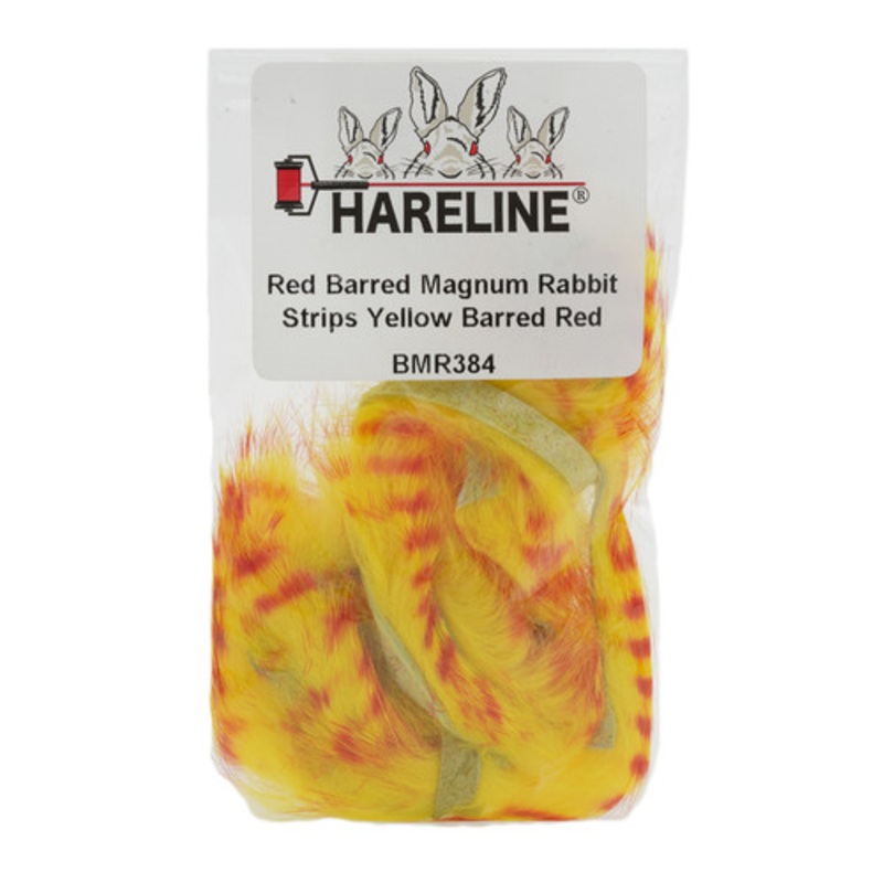 Hareline Barred Magnum Rabbit Strips – AvidMax