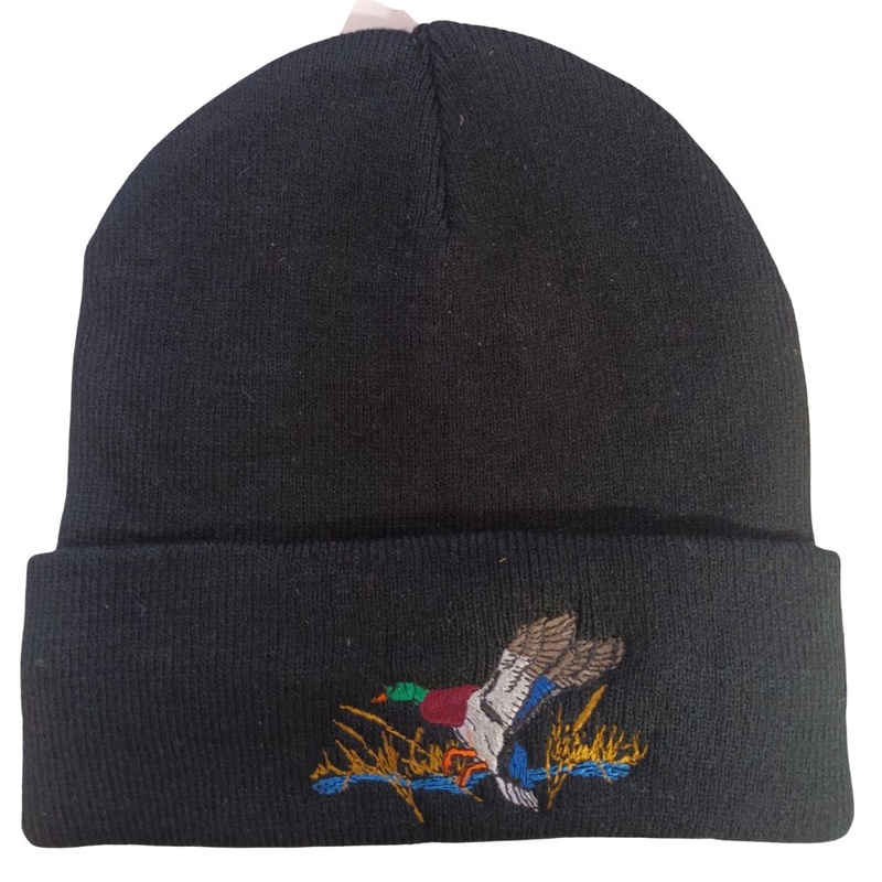 3M | Thinsulate Beanie With Logo | Black Mallard