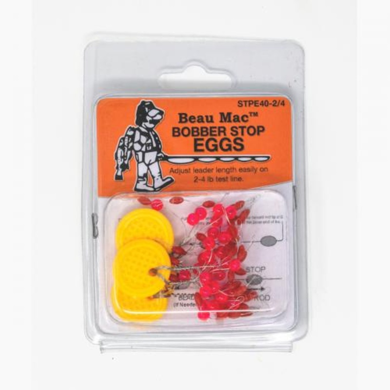 Beau Mac Rubber Stop W/Beads 40PK 12/20