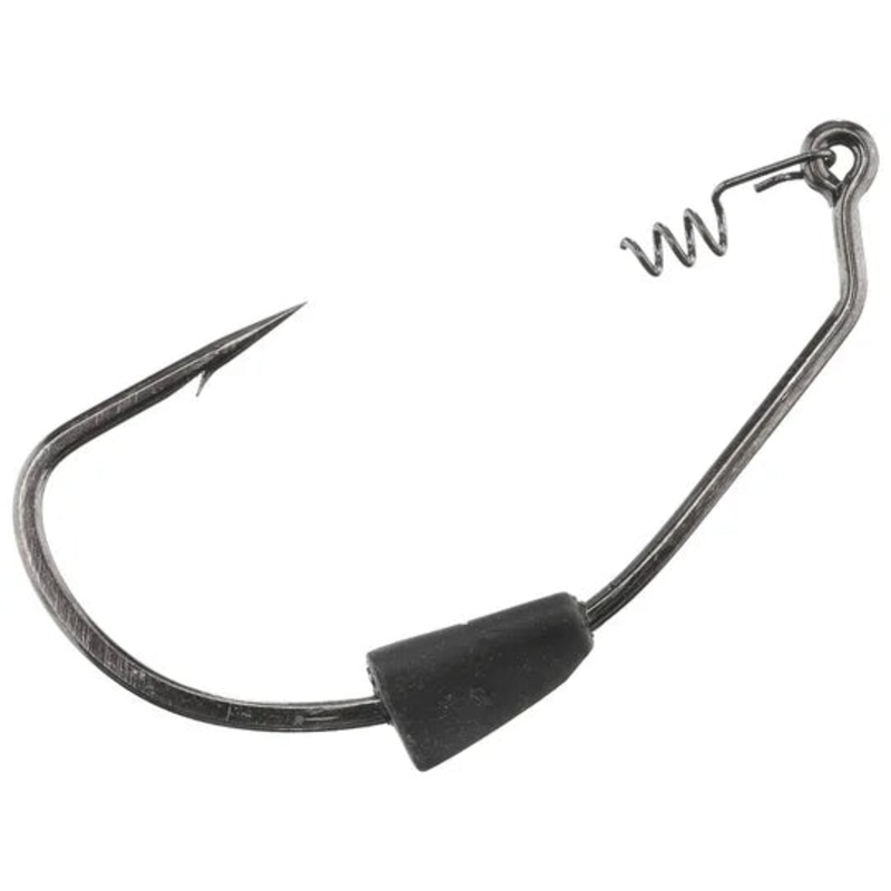 VMC Heavy Duty Weighted Swimbait Hooks Black Nickel #3/0 (1/8oz) – 4/pk