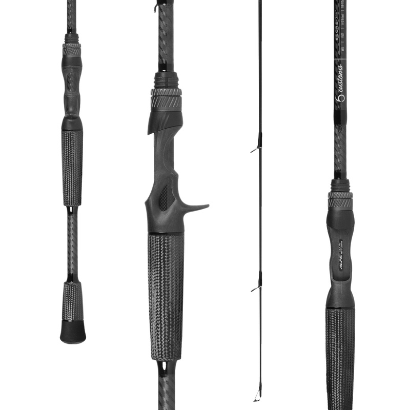 6 Customs – 7’1″ Medium, Fast – Carbon Split (Casting) Medium / Fast