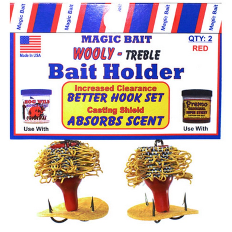 Wooly Booger Bait Holder – Treble Hook