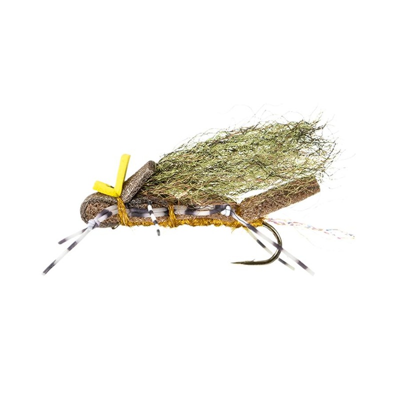 MFC Flies Fool’s Gold Foam Dry Fly Salmon 8