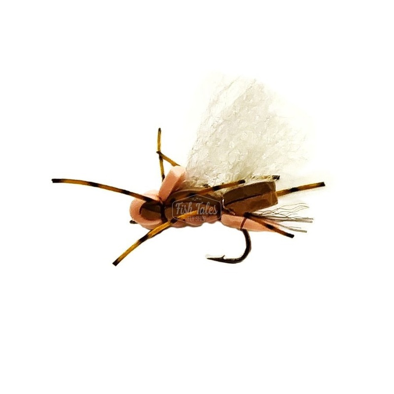 YFG Flies KB’s OG Chubby Foam Dry Fly Peach 8