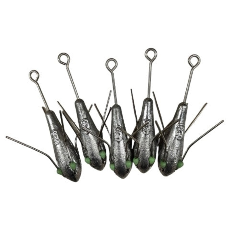 5 x 170g Breakaway Sinkers for Sand bottom Fishing Beach Fishing