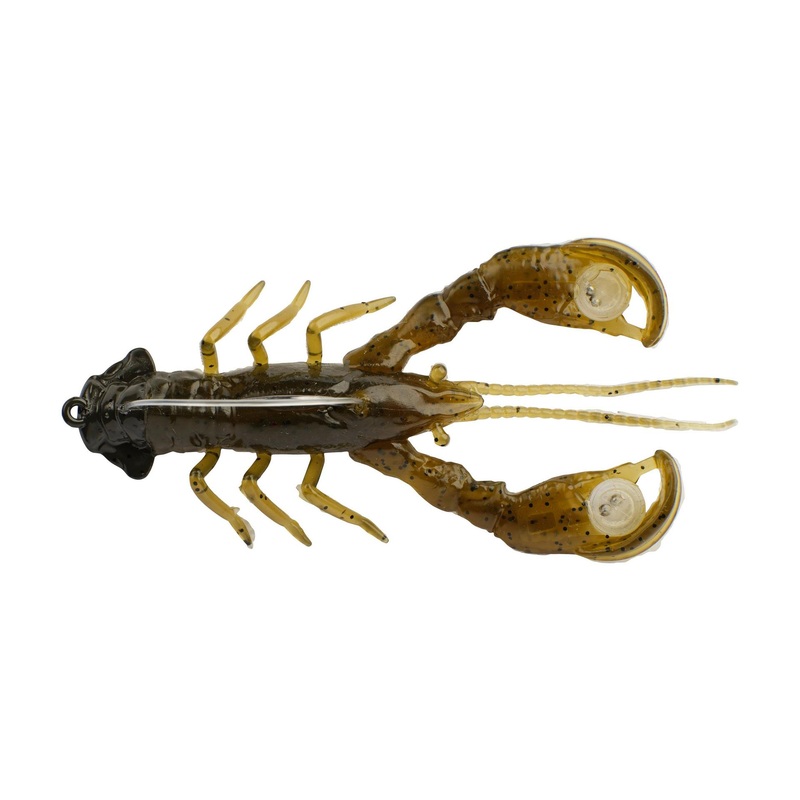 PowerBait Clatter Craw Green Pumpkin 3.5 in