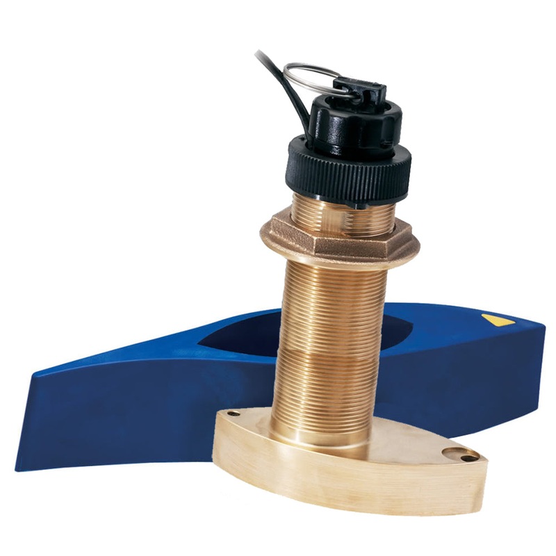 Garmin B744VL Long Stem Bronze Thru-Hull Depth/Temp/Speed w/FB – 8 Pin [010-10193-22]
