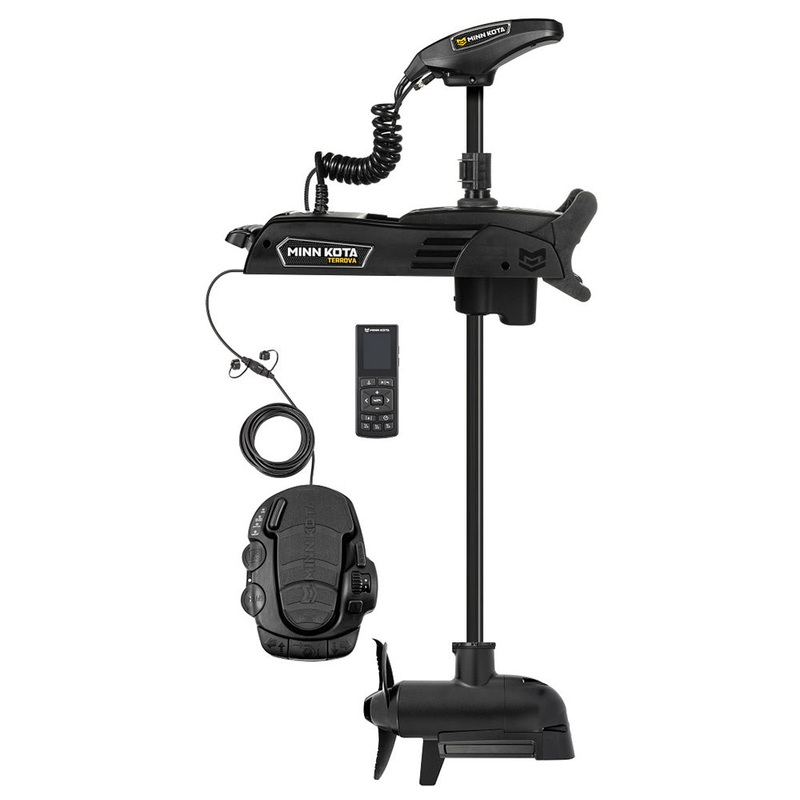 Minn Kota Terrova QUEST 90/115 Trolling Motor w/Wireless Remote – MEGA Down/Side Imaging – 24/36V – 90/115LBS – 45″