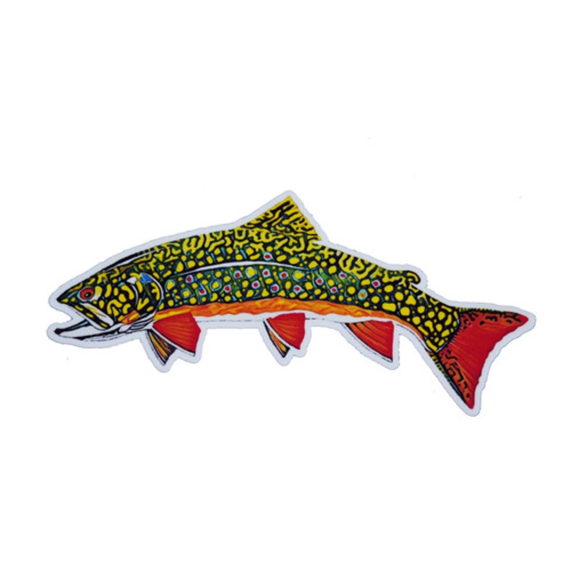 Avidmax Brook Trout 5″ Sticker – AvidMax