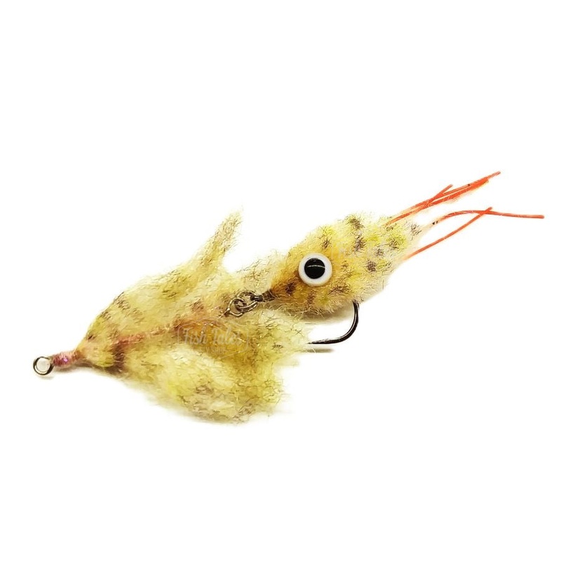 EP Flies Flex Calamari Saltwater Squid Fly Tan 2/0