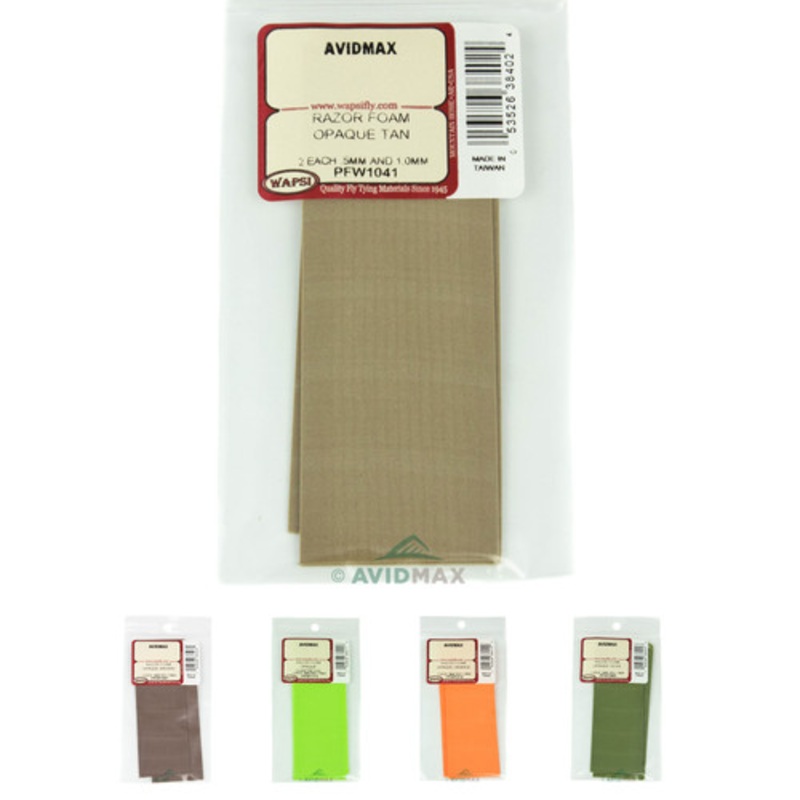 Wapsi 1mm Razor Fly Foam – AvidMax