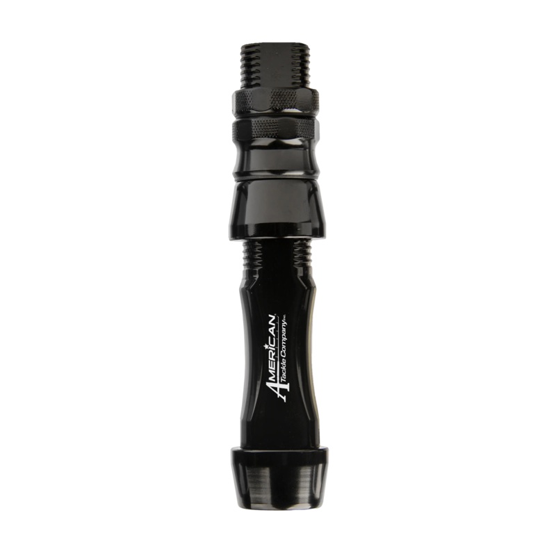 American Tackle ARC Heavy Duty Aluminum Jigging Reel Seat Black