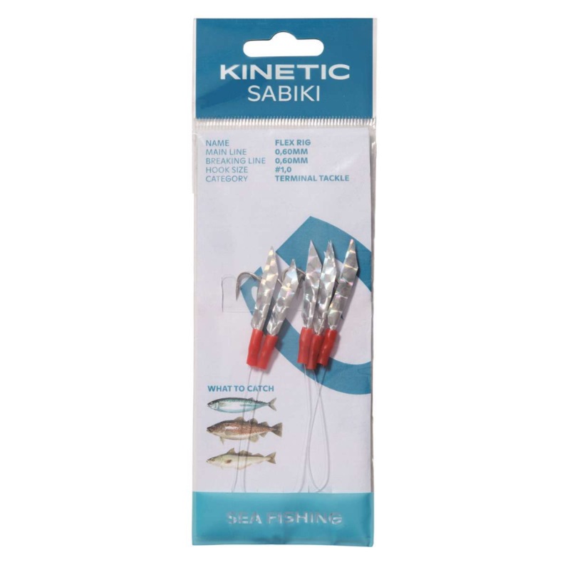 Kinetic | Sabiki Holo-Flex Rig #1/0
