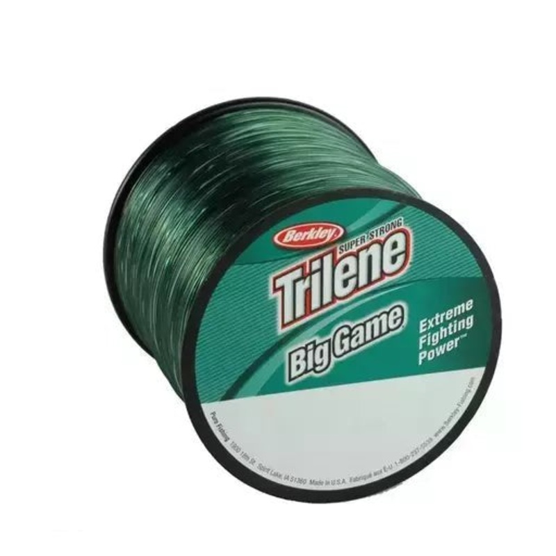 Berkley Trilene Big Game Mono Line | 251Mt / 275Yd | Green | 0.71MM | 22.7Kg (50.0Lb)