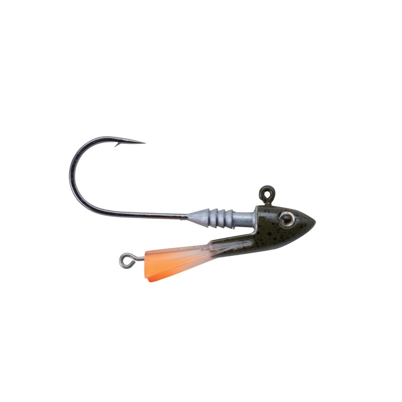 Fusion19 Snap Jigs Green Pumpkin Orange 3/4 oz 6/0