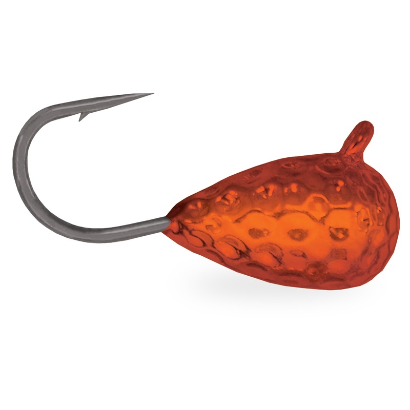 Hammered Tungsten Ice Jigs (2 Pack) SIZE 2 tung-hammered-gold