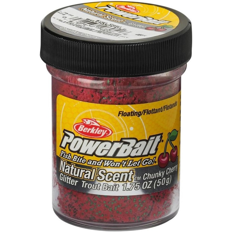 Berkley | Powerbait Natural Scent Glitter Chunky Cherry