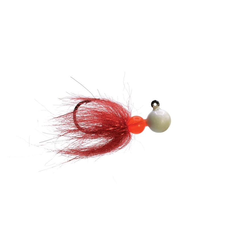 Pearl/Red Sink it Series Jig 1/16