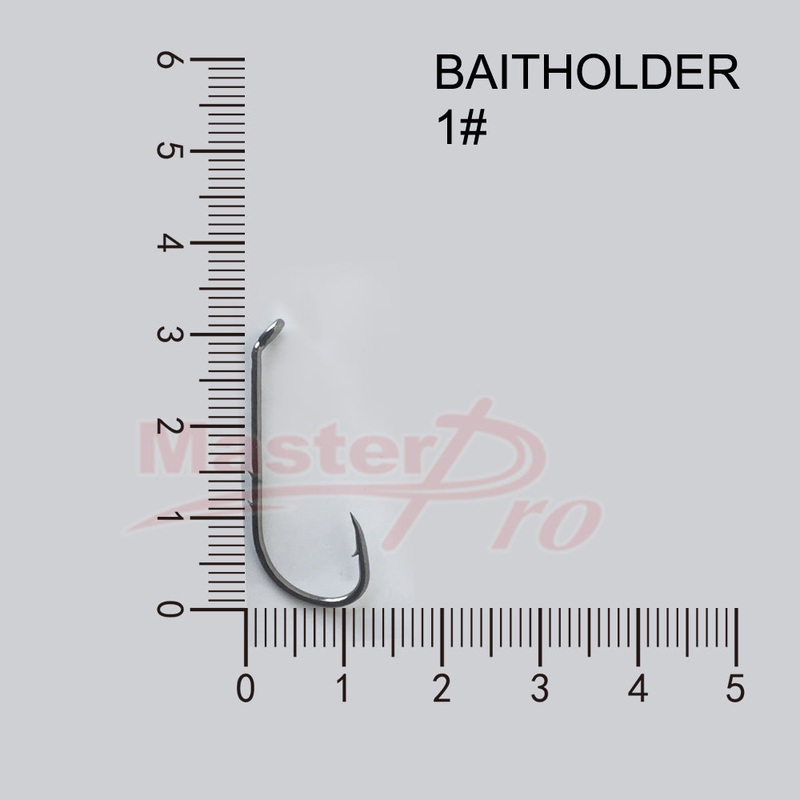 100 x 1# Chemically Sharpened Baitholder Hooks Fishing Tackle