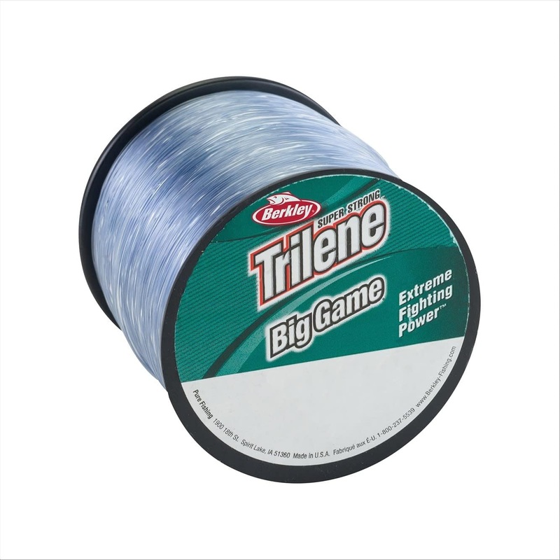 Berkley Trilene Big Game Mono Line | 402Mt / 440Yd | Steel Blue | Green | 0.55MM | 13.6Kg (30.0Lb) Steel Blue