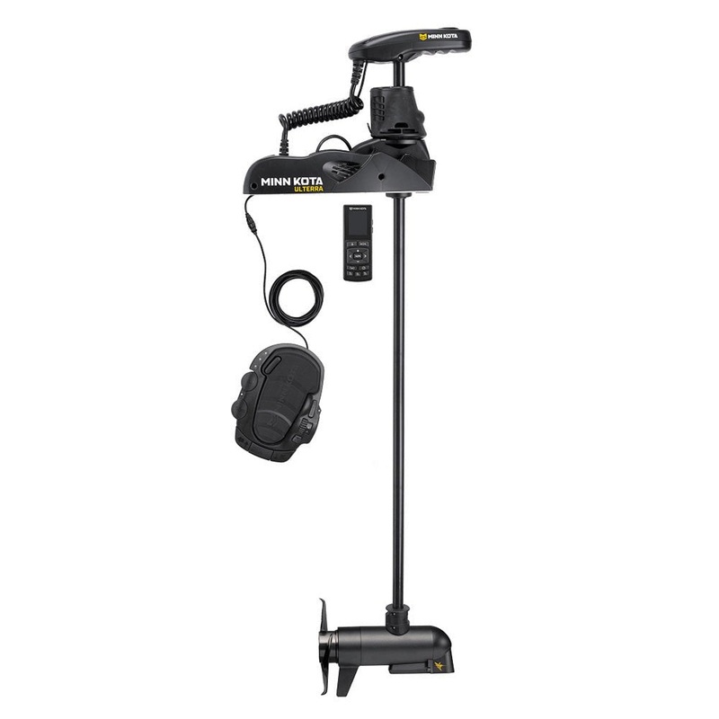 Minn Kota Ulterra 112 Trolling Motor w/Wireless Remote – MEGA Down Imaging – 36V – 112LB – 60″