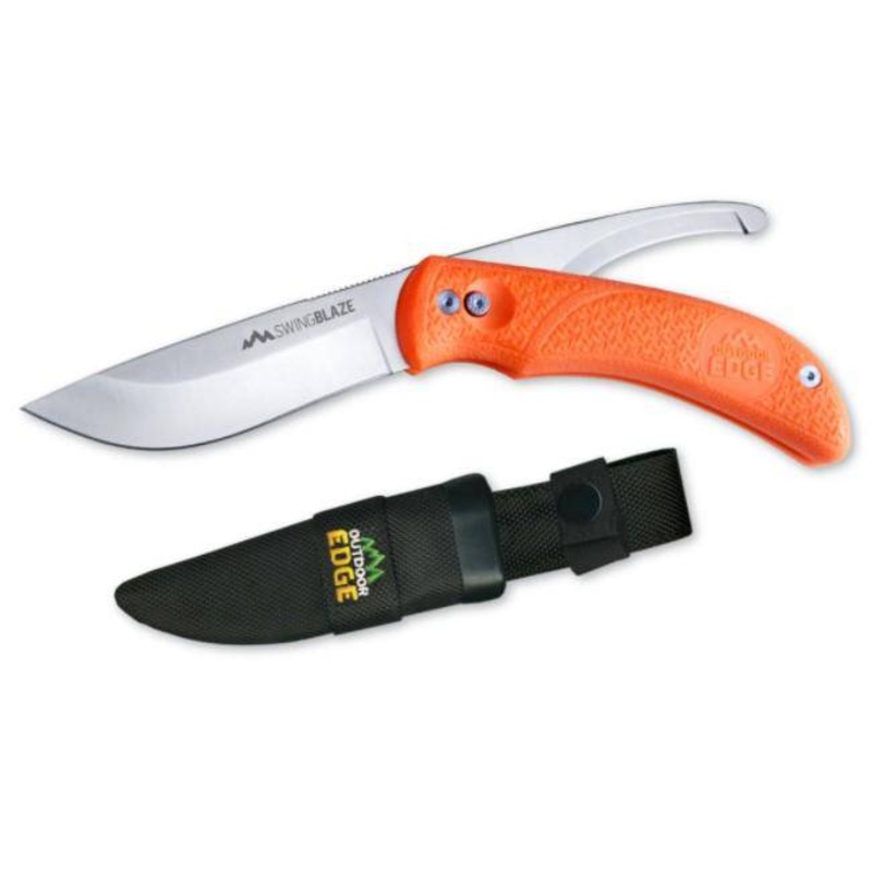 Outdoor Edge | Swingblaze | 2 blades in 1 | Hunting Knives | Spring Assited Knife