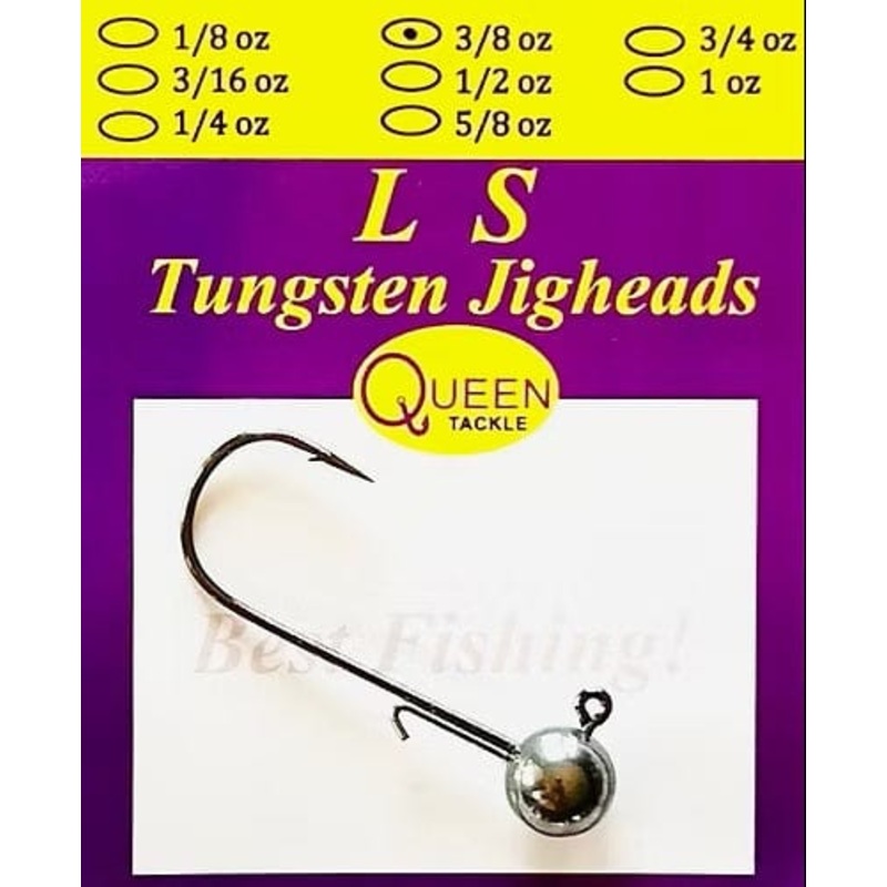 Queen Tackle Tungsten Jig Heads 1-32 4