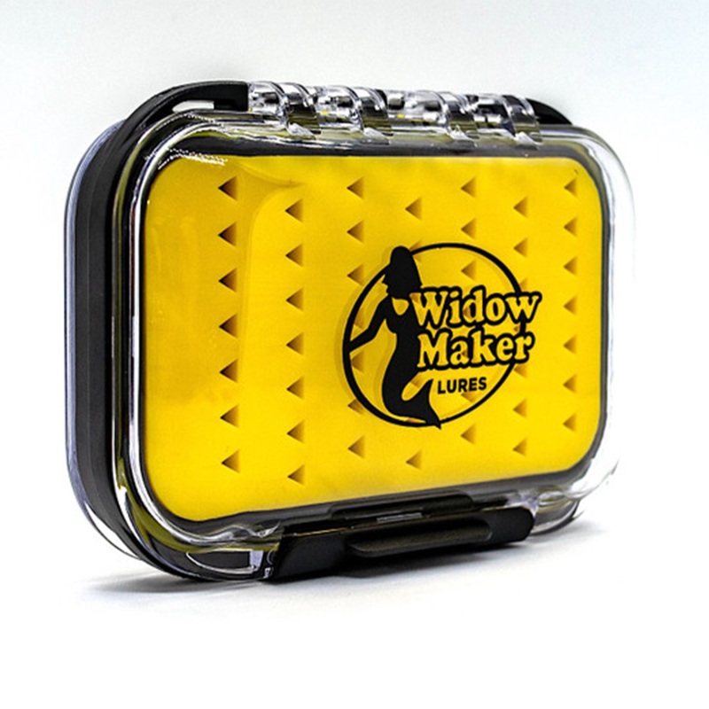 Widow Maker Ice Jig Boxes Small Deluxe Jig Box (Silicone)
