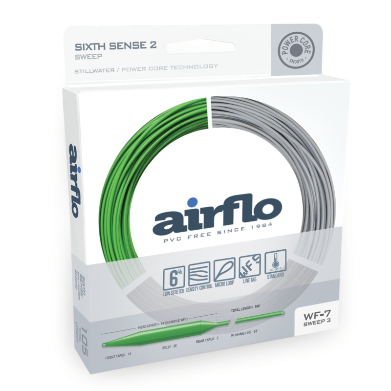 Airflo | Sixth Sense 2 – Sweep | Sinking WF8 | SINK 3 | 13.4m | 324g | 32m