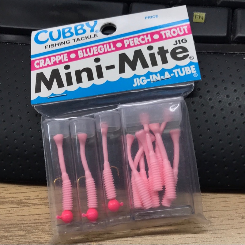 Cubby Mini Mite Jig – 3 pack – Pink/Bubble Gum – 1/32