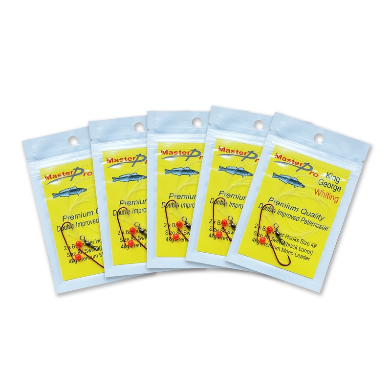30 x Custom Designed King George Whiting Rigs Fishing Tackle Hook 4#