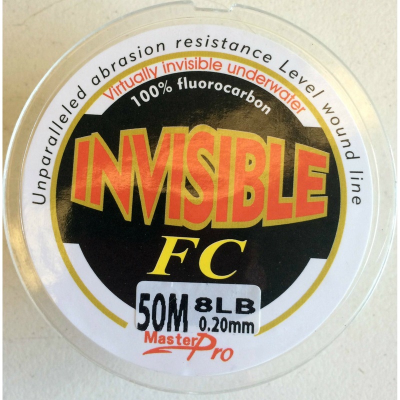 8lb 50m 100% Fluorocarbon Leaders Fishing Tackle