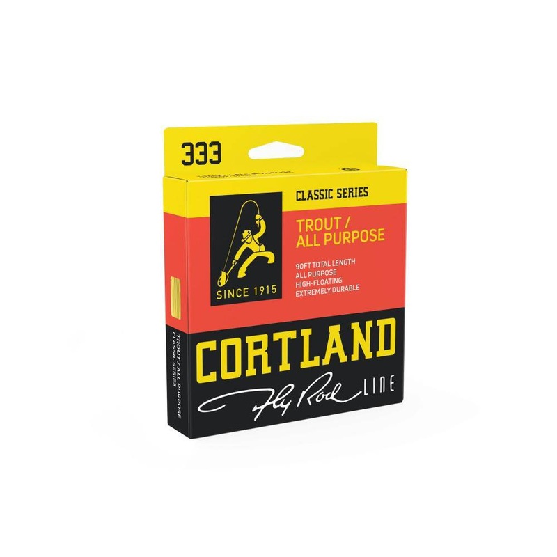 Cortland | Fly Line | Classic 333 | Floating | Yellow WF3