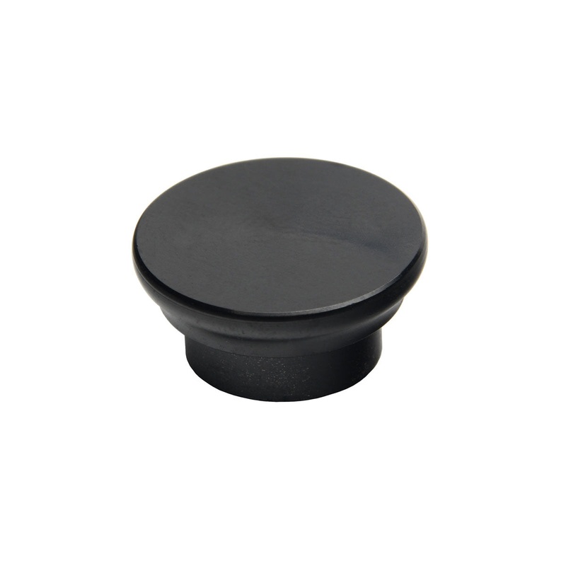 American Tackle End Cap for AFS7R Inletted Fly Reel Seat Gloss Black