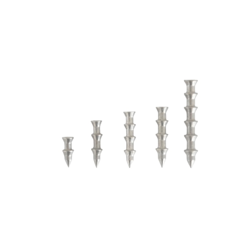 X Zone Tungsten Pagoda Nail Sinker 3-32