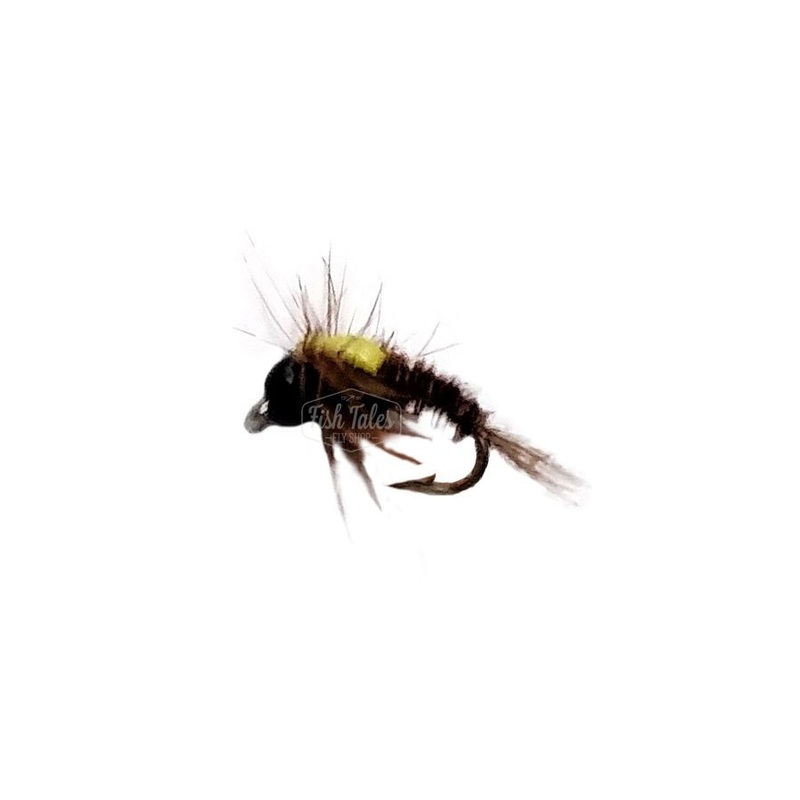 YFG Flies Ditch Parrot Mayfly Nymph PMD 18