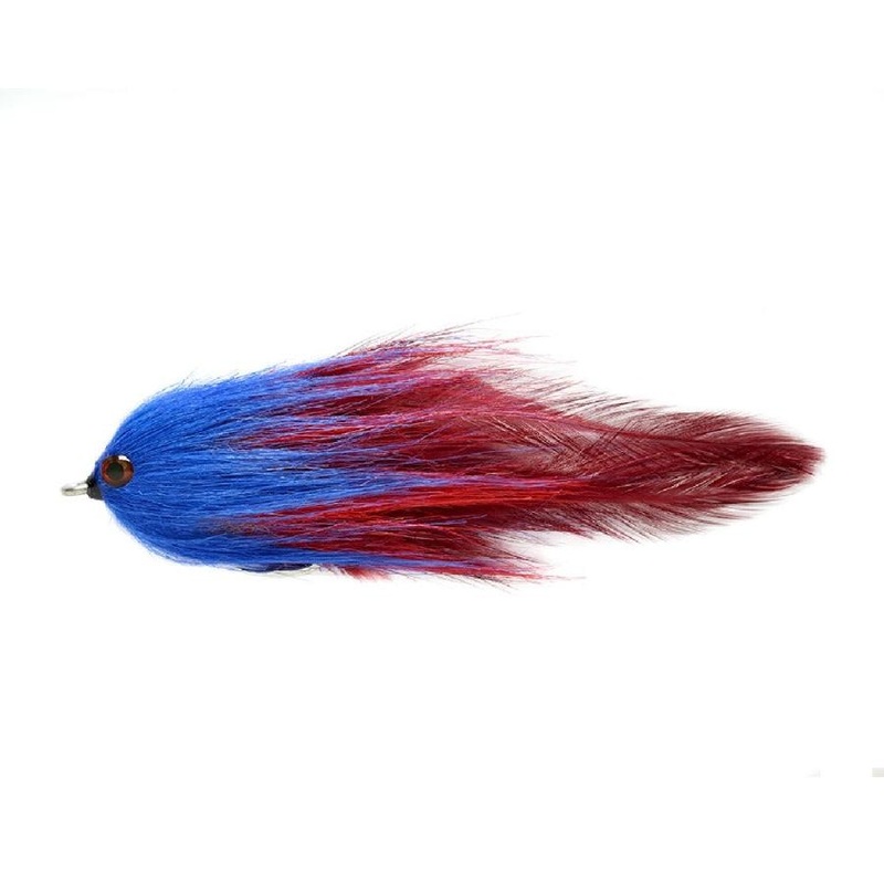 Fulling Mill Flies Olly’s Bangers Saltwater Streamer Claret 6/0