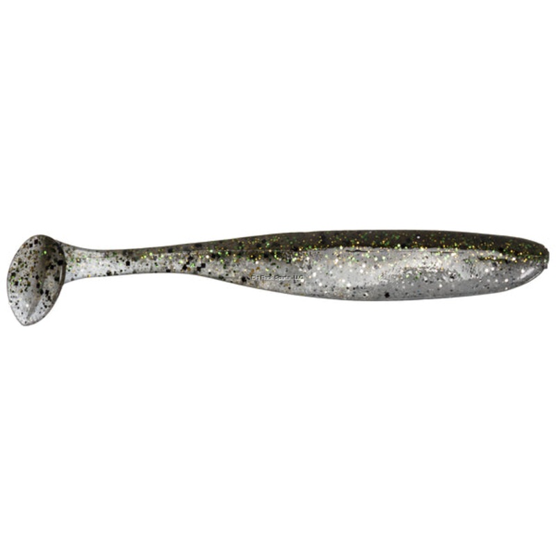 Keitech ES4426 Easy Shiner, Sexy Shad, 4″, Shad Shaped Paddletail Swimbait, 7Pk, Blister Pack, Squid Scent Infused