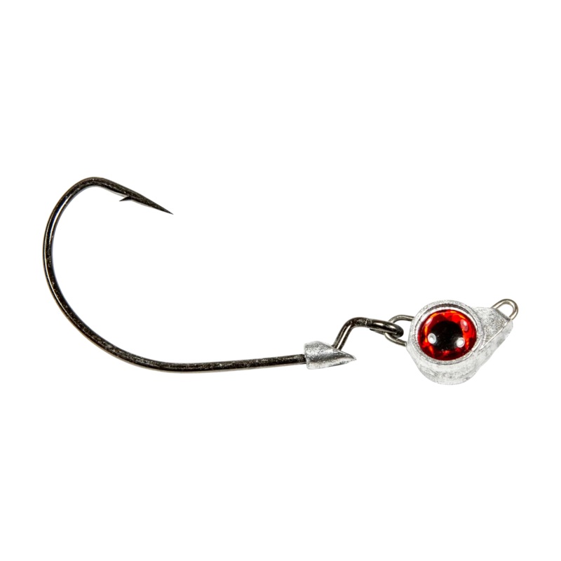Z-Man Texas Eye Jigheads Red 3/16 oz. (3-Pack)