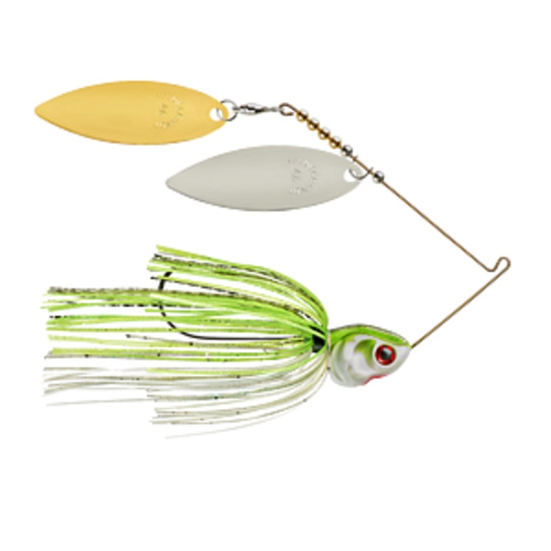 Booyah Covert Double Willow Spinnerbait 3/4 oz N/G Wlll Jc Special