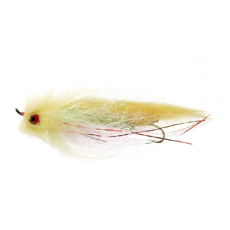 Catch Flies Bjorn’s Mr. Creepo Articulated Freshwater Streamer Albino 4