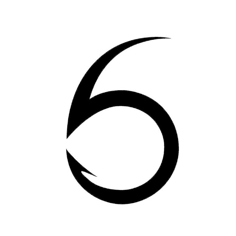 ‘The BIG 6’ Decal White