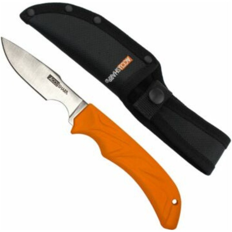 Accusharp | Caping Knife 3″ Blade | Non Slip Grip W/Sheath