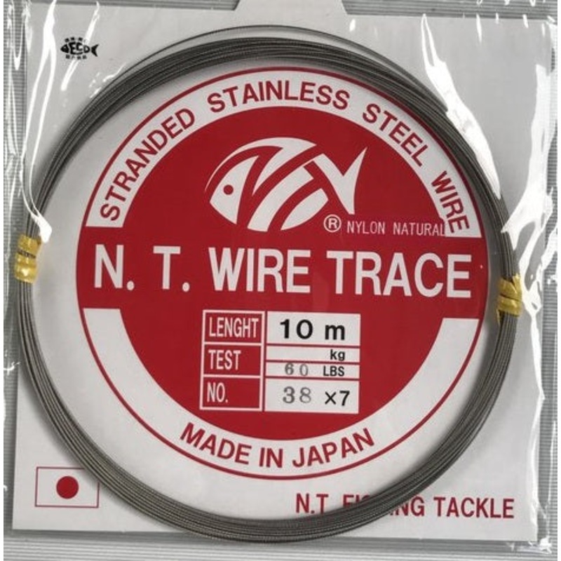 N.T STRANDED STAINLESS STEEL WIRE 340C 20Lbs No.42
