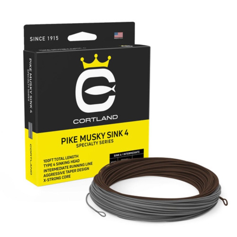 Cortland Pike / Musky Sink 4 Fly Line – AvidMax