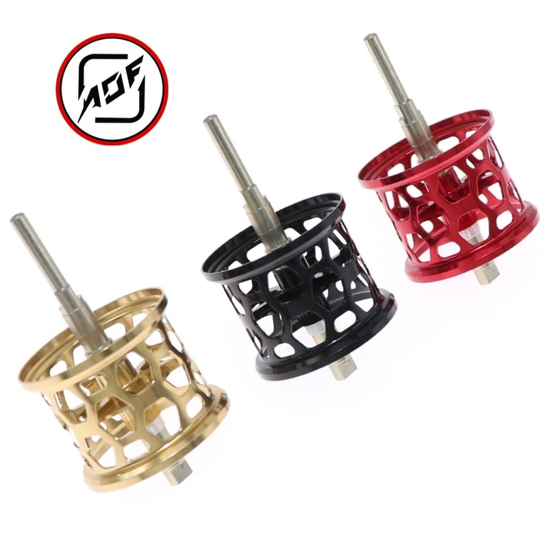 Custom Bait Finesse ABU 2500C shallow spool Red