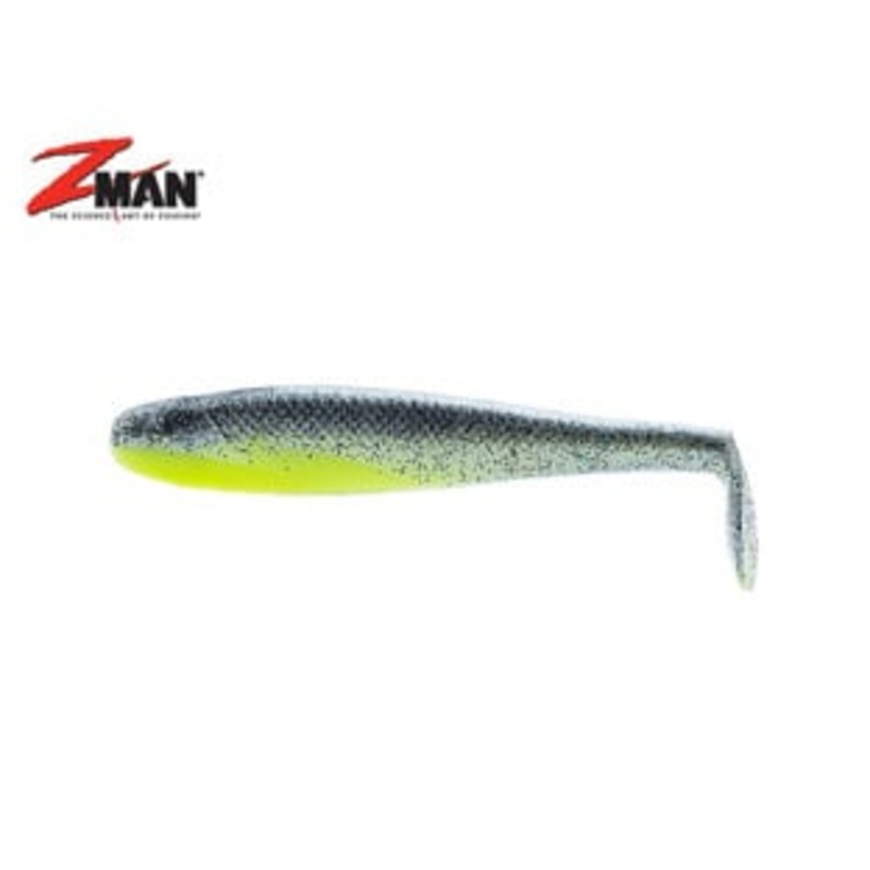 ZMan SwimmerZ Soft Bait Shad | 4 Inch | 4 Pcs Per Pack SEXY MULLET